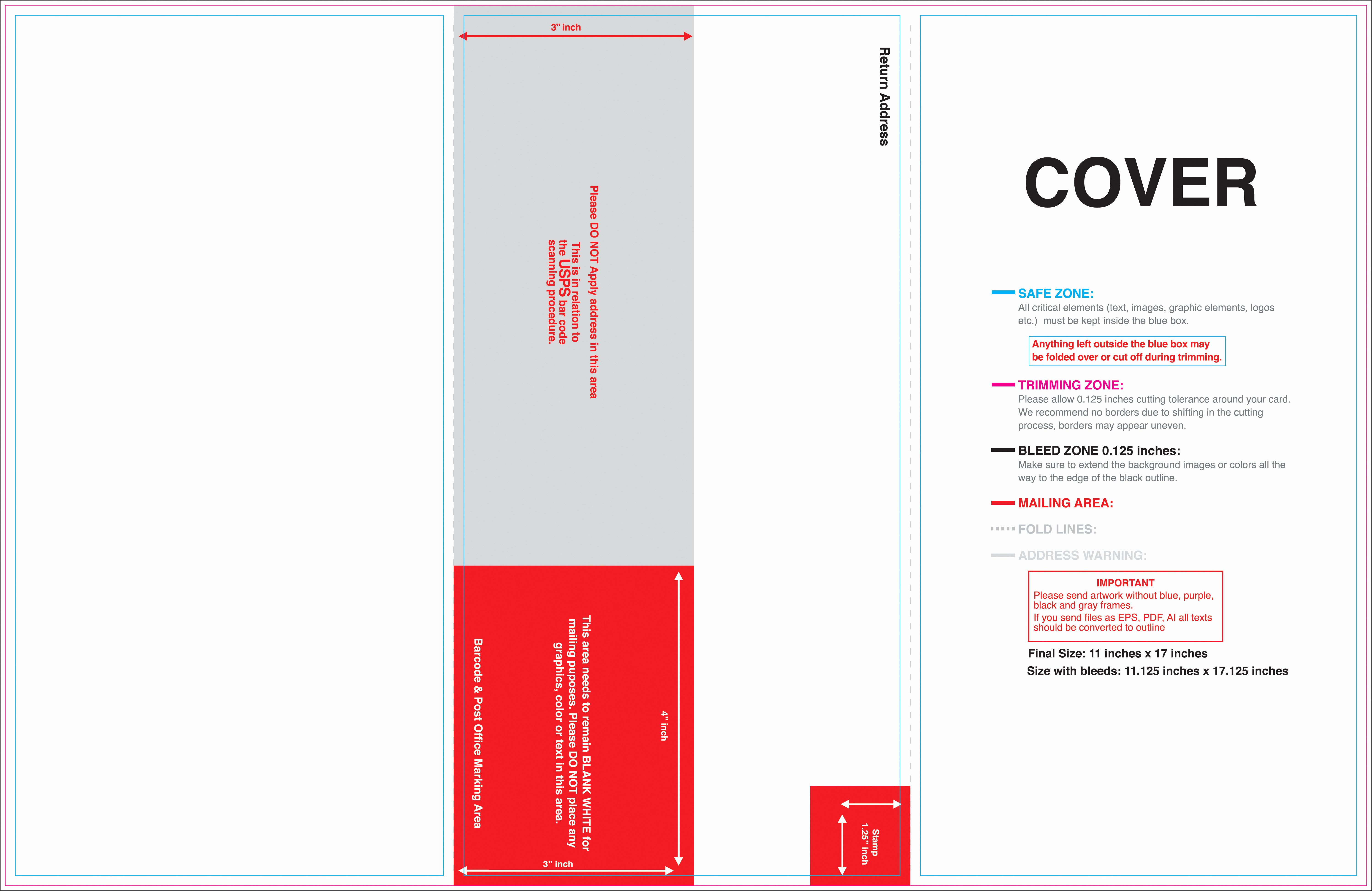 11x17 Tri Fold Brochure Template Elegant 5 5 X 4 25 Envelope Template Word Templates Data