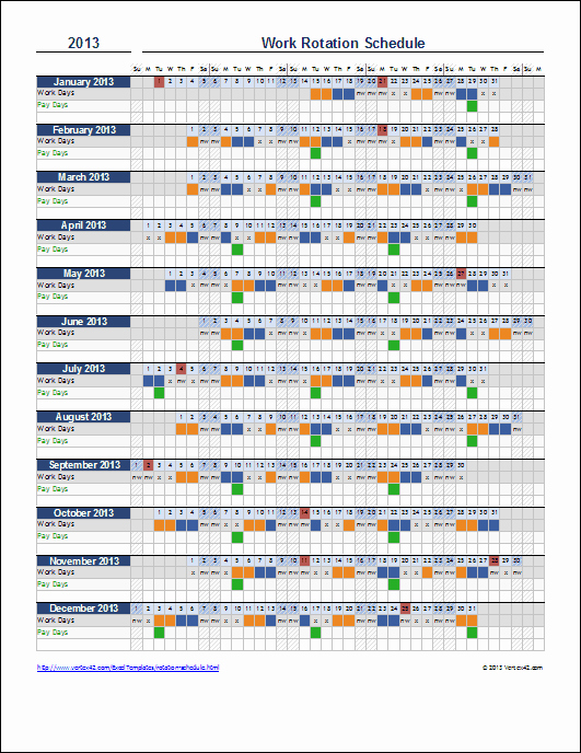 12 Hour Nursing Schedule Template Best Of 12 Hour Shift Schedules Every Other Weekend F