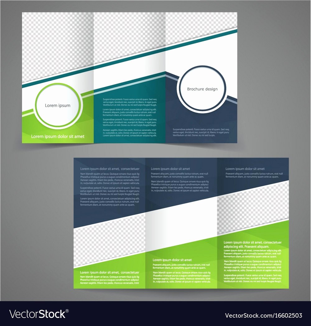 2 Fold Brochure Template Awesome 51 Unique 2 Sided Brochure Template