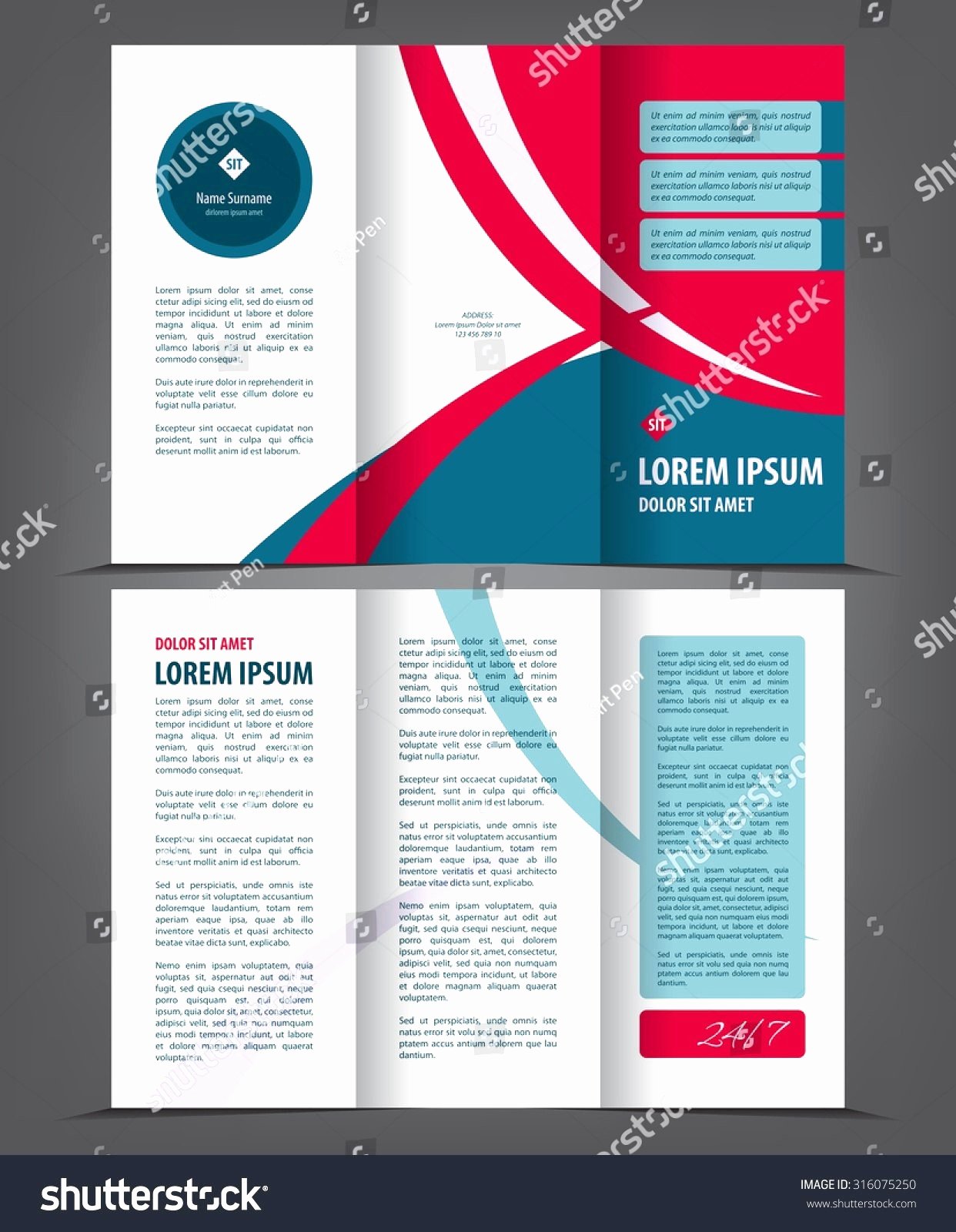 2 Fold Brochure Template Luxury 50 Best 2 Sided Tri Fold Brochure Template