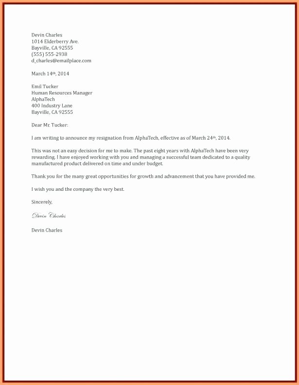 2 Weeks Notice Email Template Beautiful Two Weeks Notice Email Template How to Send A Resignation