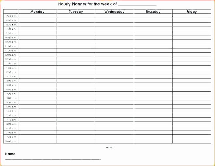 7 Day Schedule Template Elegant 7 Day Work Week Schedule Template Scheduling 24 Hour Excel