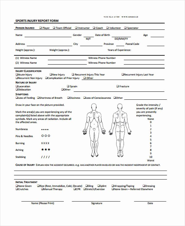 Accident Incident Reporting form Template Best Of Incident Report form Example