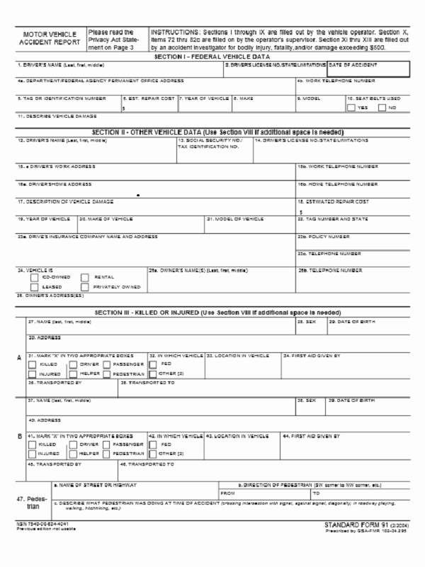 Accident Report forms Template Awesome Find Accident Report form Template From Internet