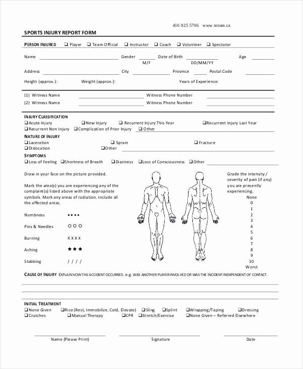 Accident Report forms Template Lovely 36 Free Incident Report forms