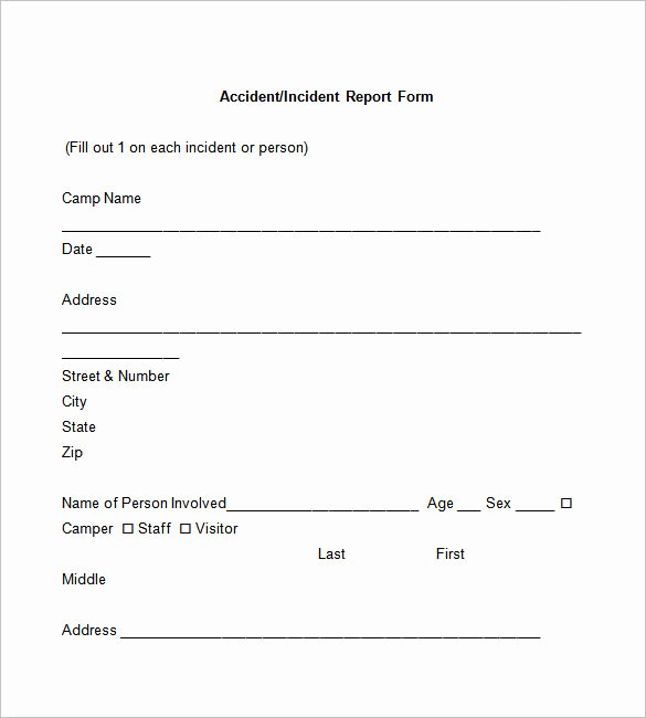 Accident Reporting form Template New Accident Report Book Template Free thedrudgereort804 Web
