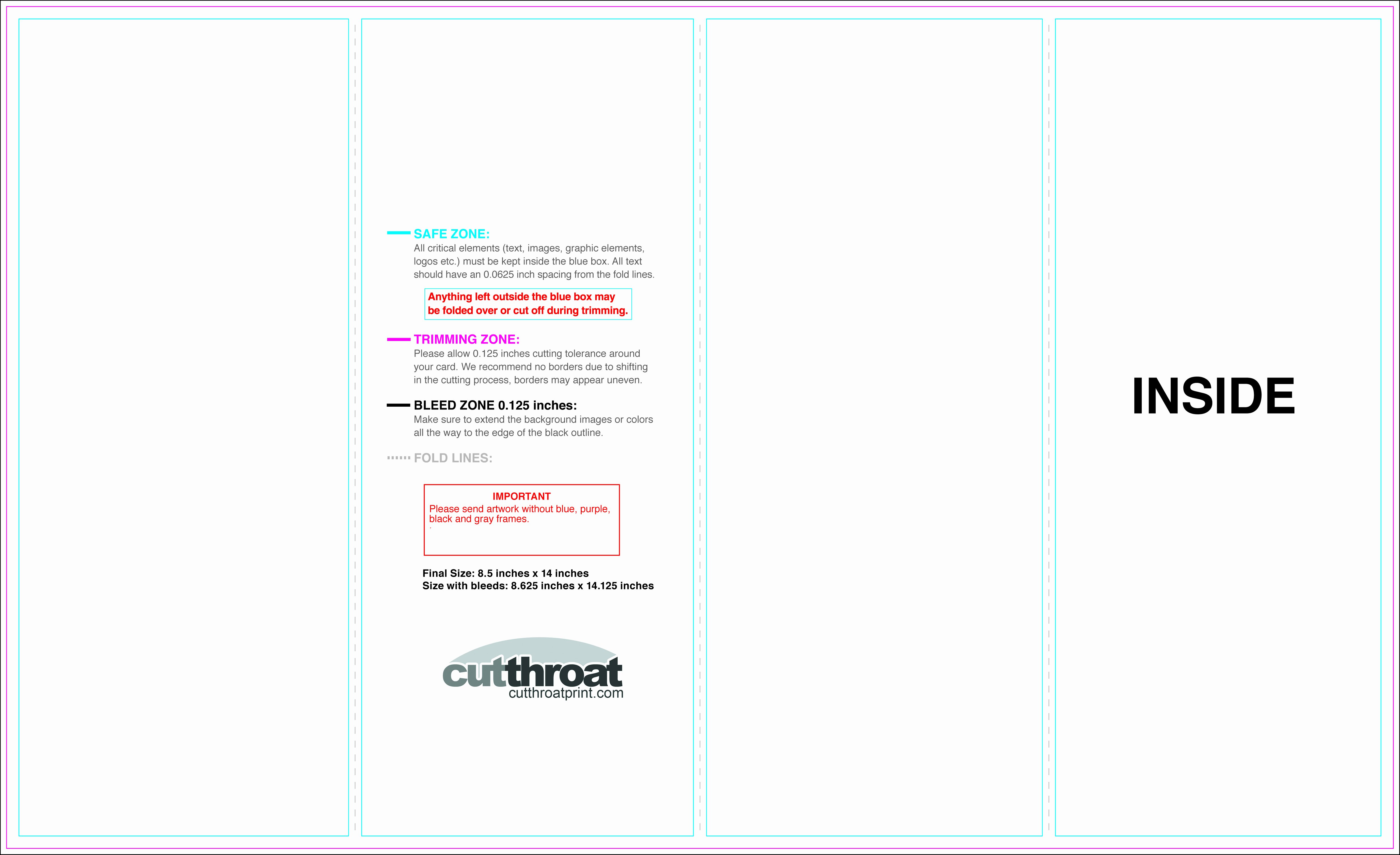 Accordion Fold Brochure Template Inspirational Cutthroat Printcustom Brochure Printing