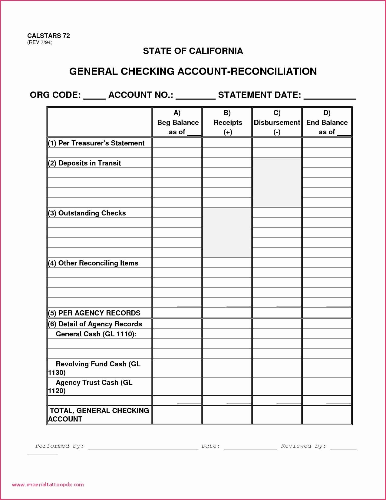 Account Reconciliation Template Excel Lovely Balance Sheet Account Reconciliation Template Excel