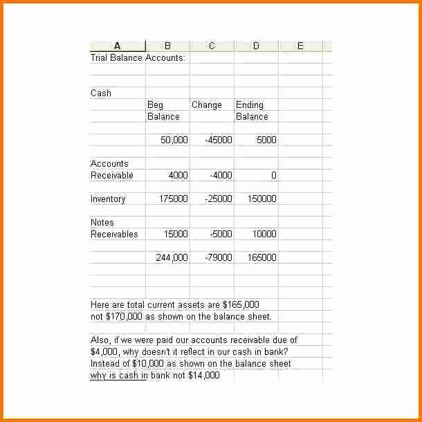 Account Reconciliation Template Excel New Balance Sheet Reconciliation Template