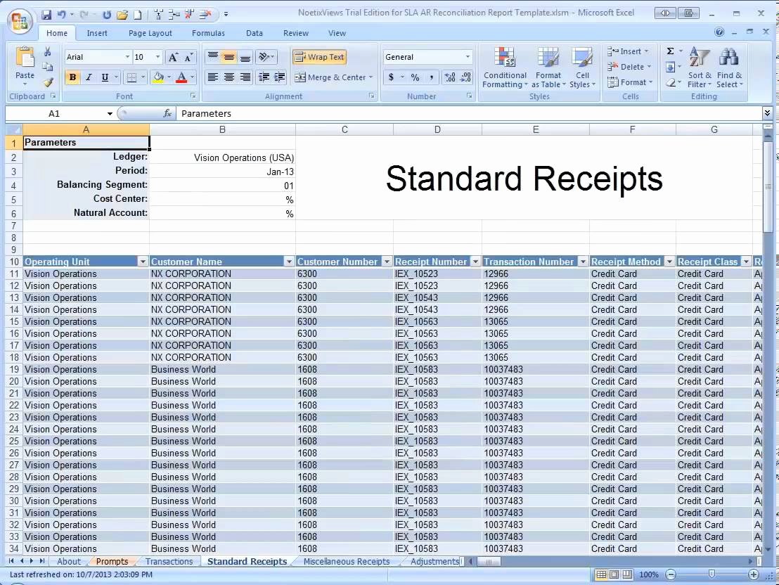 Account Reconciliation Template Excel Unique Accounting Reconciliation Templates