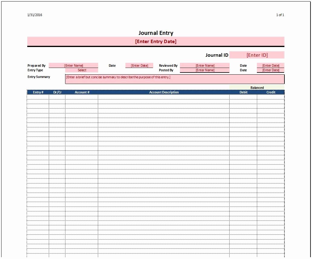 Accounting Journal Entries Template Fresh Journal Entry Template Spreadsheetshoppe