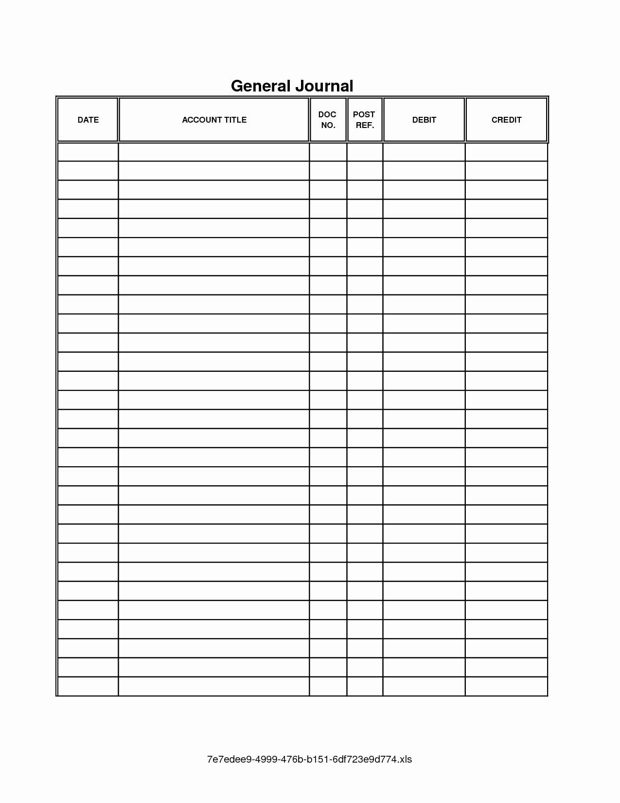Accounting Journal Entry Template Beautiful 9 Best Of Printable Accounting Journal Templates