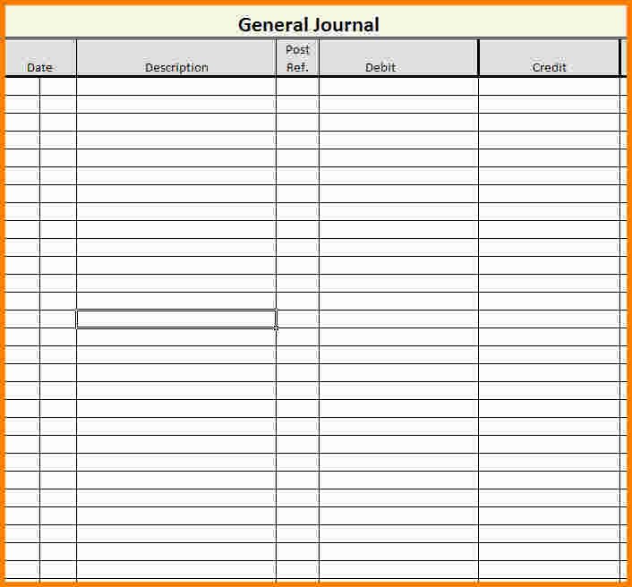 Accounting Journal Entry Template Luxury Accounting Journal Template Templates Data