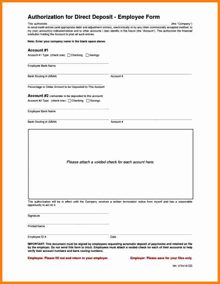 Ach Deposit Authorization form Template Awesome 10 Ach Payment form Template