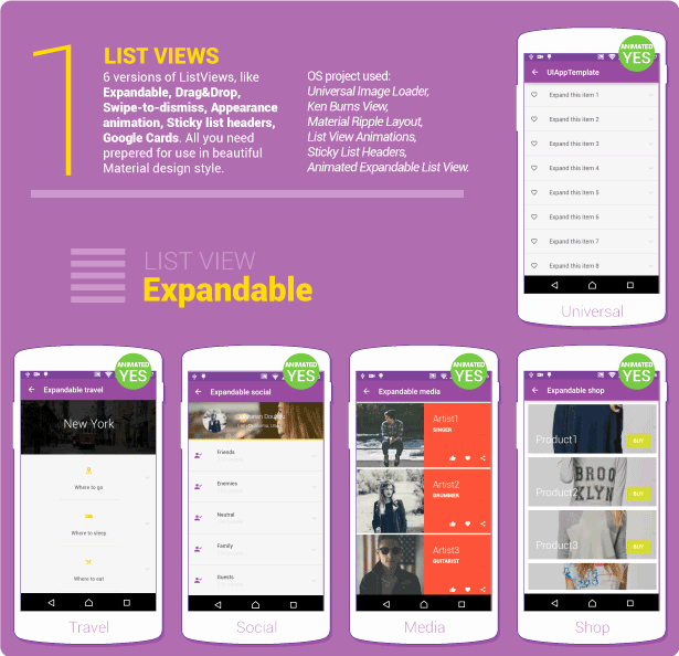 Android App Design Template Awesome Material Design Ui android Template App by Creativeform