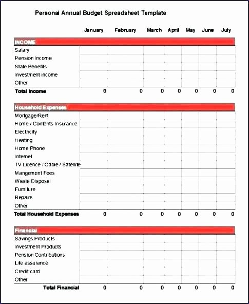 Annual Business Budget Template Excel Awesome Excel Yearly Bud Template Excel Personal Bud