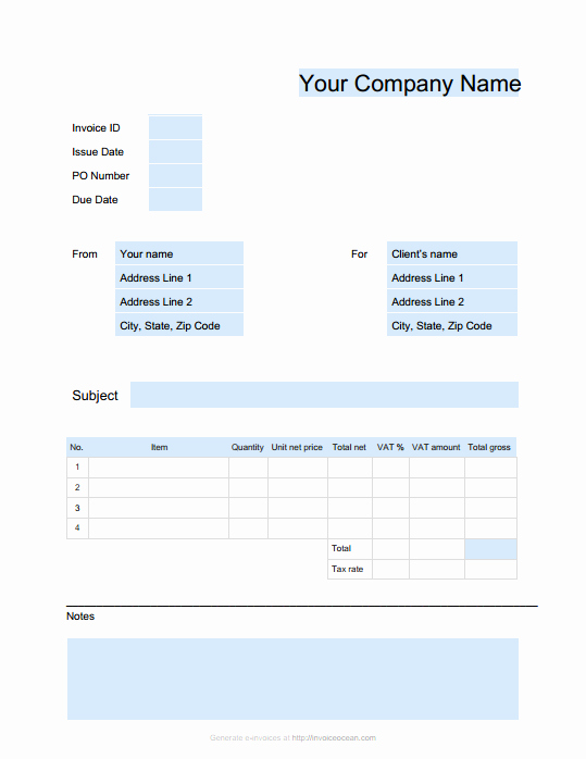 Apple Pages Invoice Template Elegant Line Invoices – Invoicing software Invoice Generating