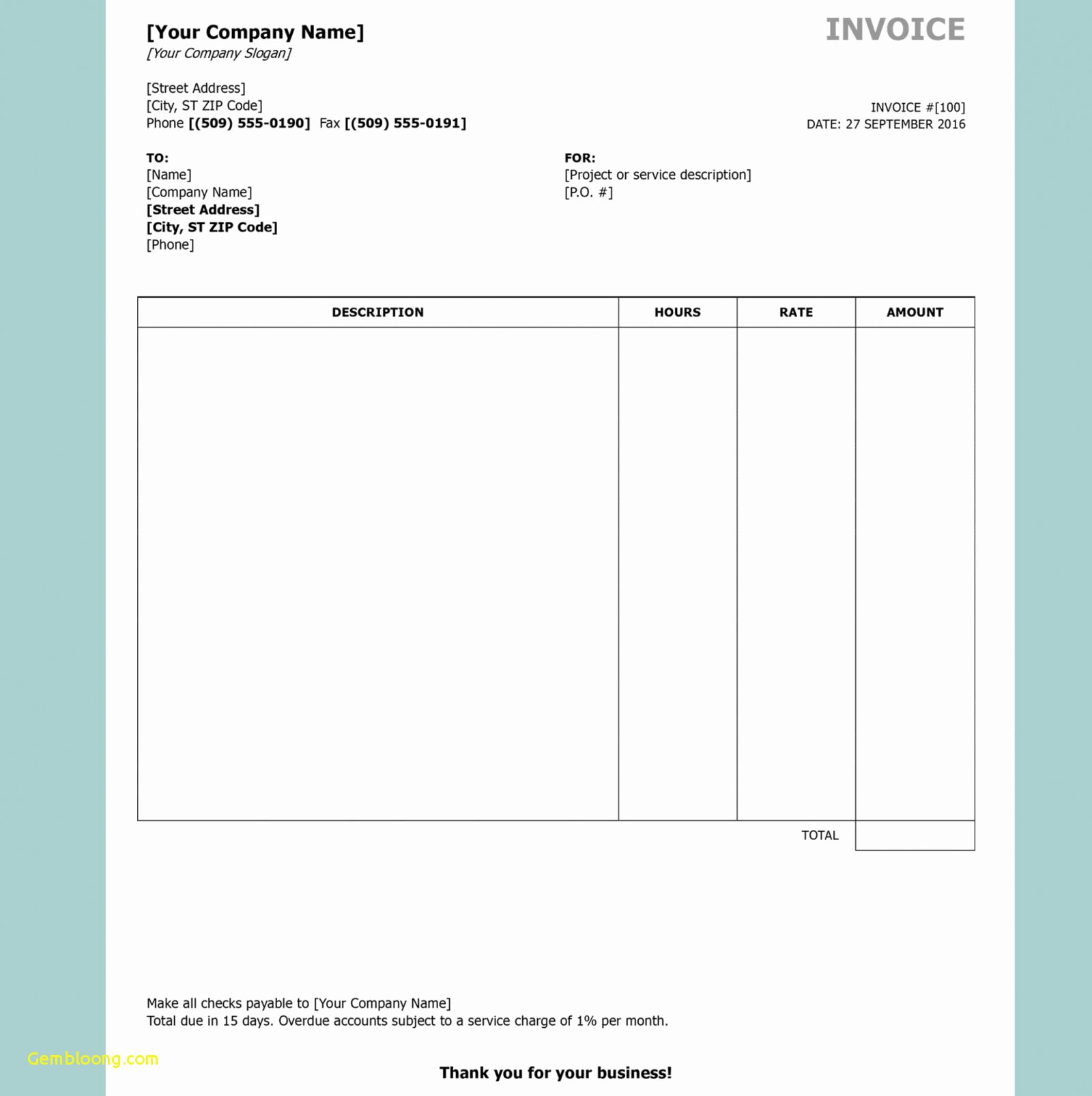 Apple Pages Invoice Template New New Mac Pages Invoice Template