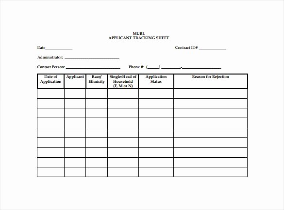 Applicant Tracking Spreadsheet Template Awesome Applicant Tracking Spreadsheet for 10 Tracking Spreadsheet