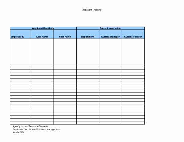 Applicant Tracking Spreadsheet Template Luxury Applicant Tracking Spreadsheet Template Tracking