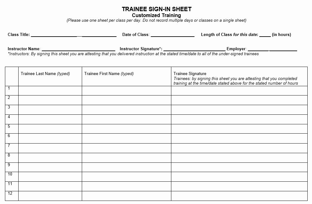 Army Training Plan Template Lovely 10 Free Sample Army Training Sign In Sheet Templates