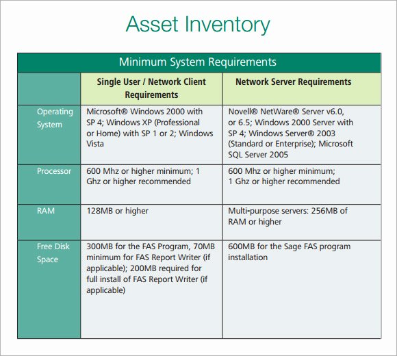 Asset Management Template Excel Beautiful 10 asset Inventory Templates