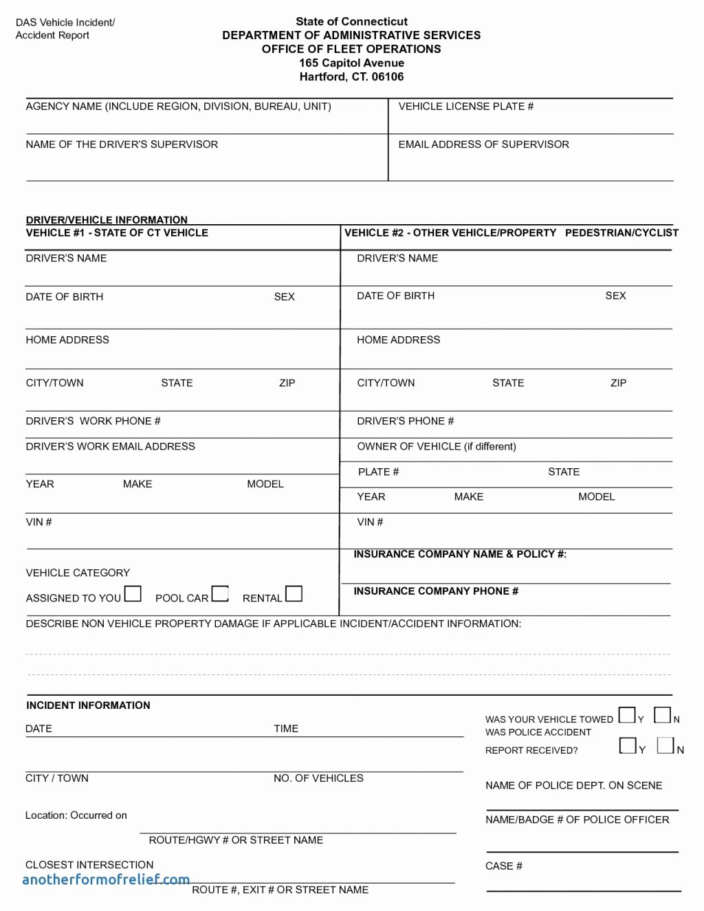 Automobile Accident Report form Template Awesome Investigation Report Template Doc Unique Safetyident