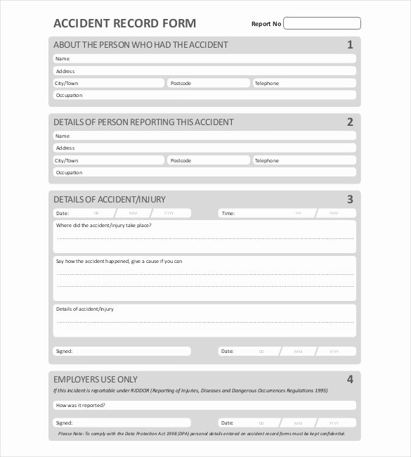 Automobile Accident Report form Template Inspirational How to Write Car Accident Report