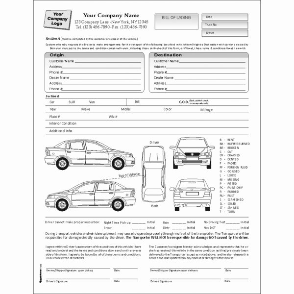 Automotive Inspection Checklist Template Unique Vehicle Inspection form Template Beepmunk