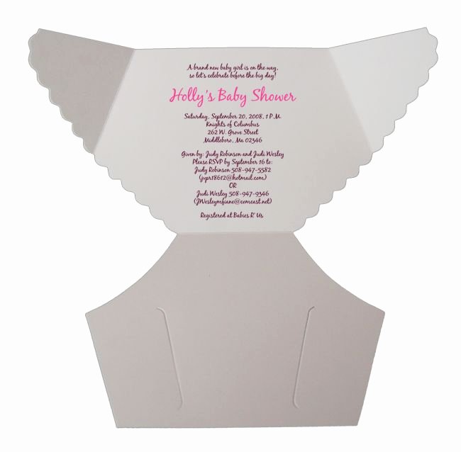 Baby Shower Diaper Invitations Template Inspirational Best 25 Diaper Invitation Template Ideas On Pinterest