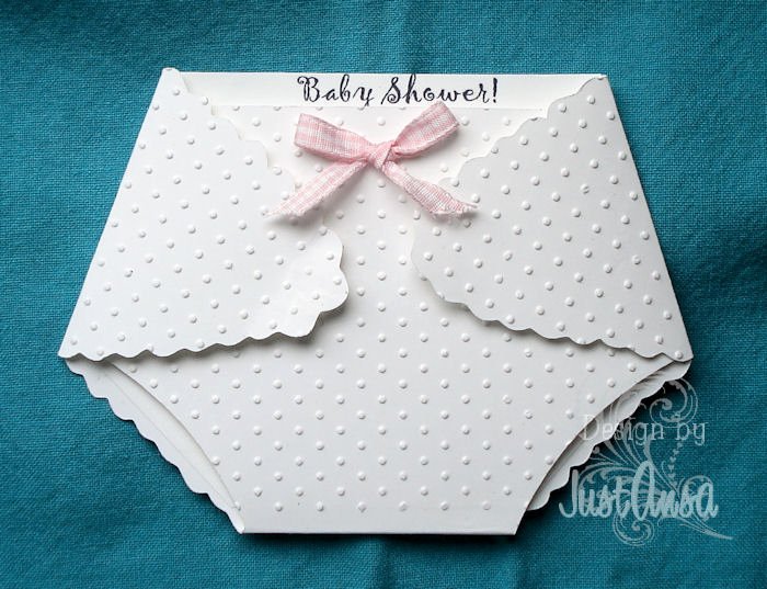Baby Shower Diaper Invitations Template New Diaper Baby Shower Invite W Velcro by Justansa at