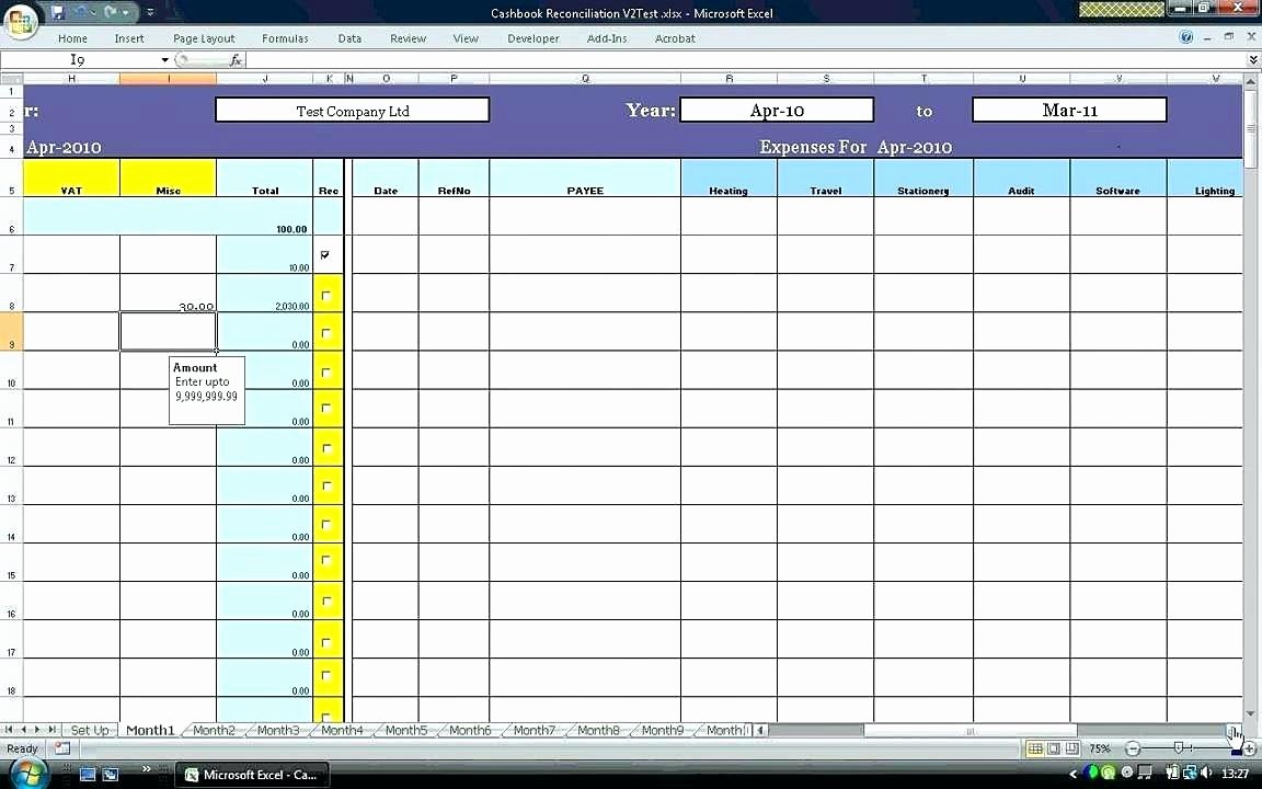 Bank Reconciliation Template Excel Lovely Template Reconciliation Template Excel