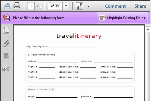 Best Travel Itinerary Template Luxury 4 Travel Itinerary Templates Excel Xlts