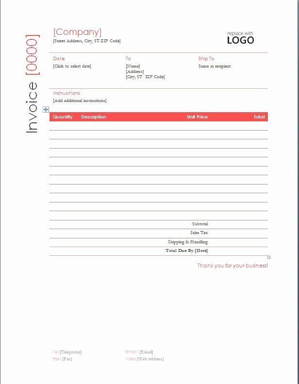 Billing Invoice Template Free Luxury Billing Invoice Template Free formats Excel Word