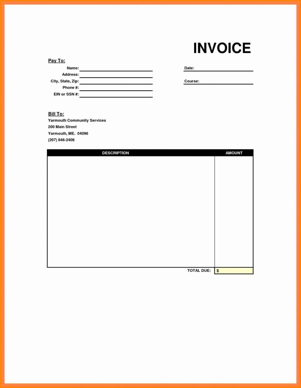 Billing Invoice Template Word Best Of Invoice Template Microsoft Selo Yogawithjo Co Free
