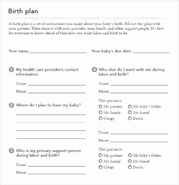 Birth Plan Template Pdf New Birth Plan Template Pdf – theoutdoors