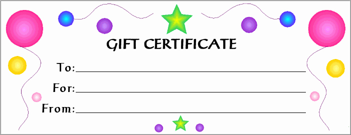 Birthday Gift Certificate Template Free Best Of Printable Birthday Cards Printable Gift Cards September 2017