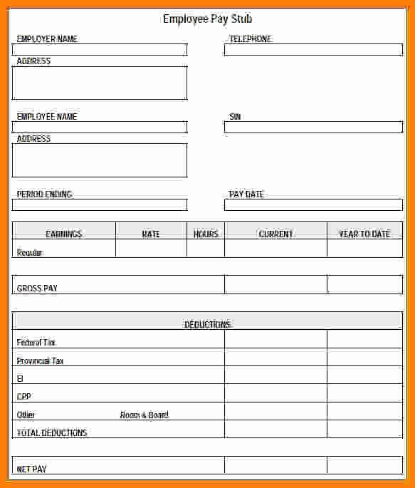 Blank Business Check Template Unique 6 Blank Payroll Check Template