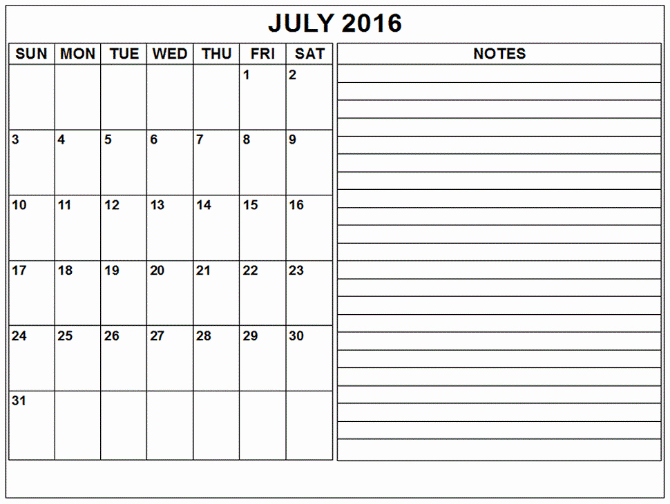 Blank Calendar Template 2016 Elegant [free] Printable Calendar Templates 2016