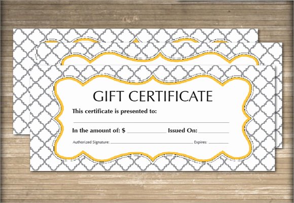 Blank Gift Card Template Best Of 8 Sample Blank Certificate Templates to Download