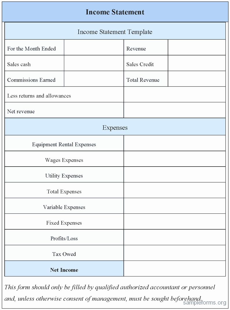 Blank Income Statement Template Awesome Spreadsheet Template Simple In E Statement format Free