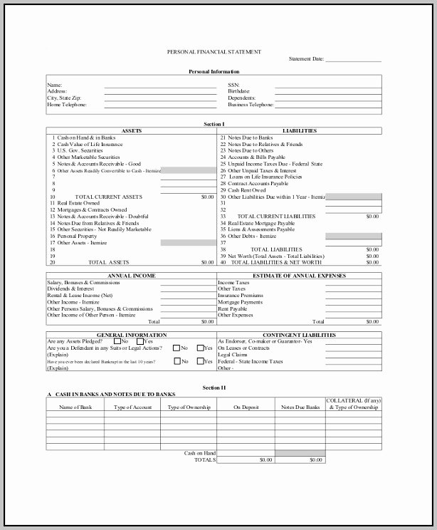 Blank Income Statement Template Fresh Blank In E Statement form Template Resume Examples