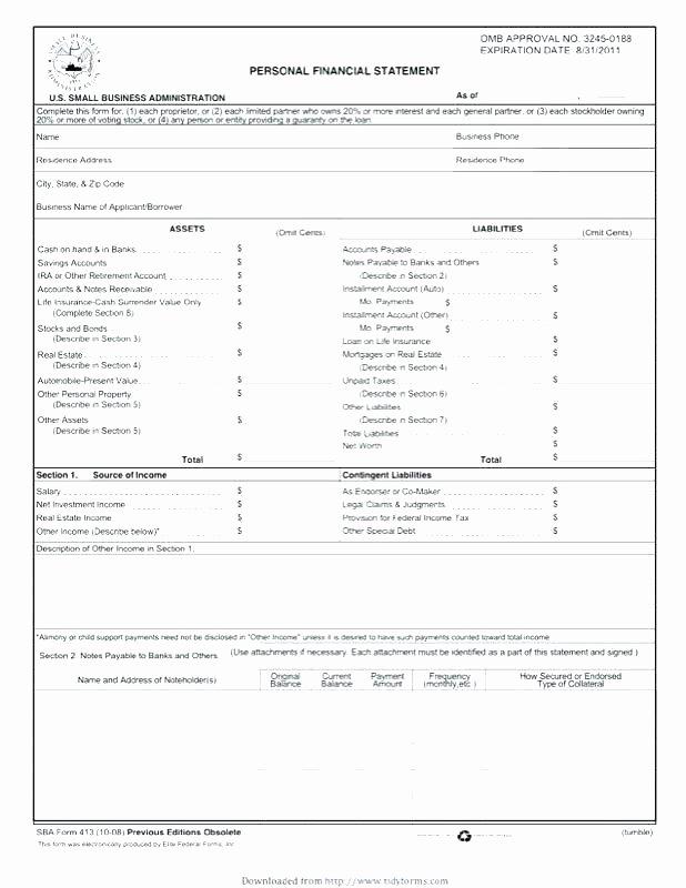 Blank Income Statement Template Inspirational Blank Statement Template