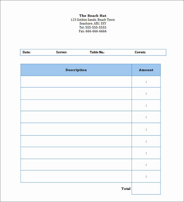Blank Invoice Template Free Luxury 53 Blank Invoice Template Word Google Docs Google Sheets
