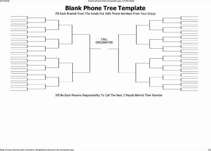 Blank Phone Tree Template Luxury Download Blank Phone Tree Template Pdf Printable Free
