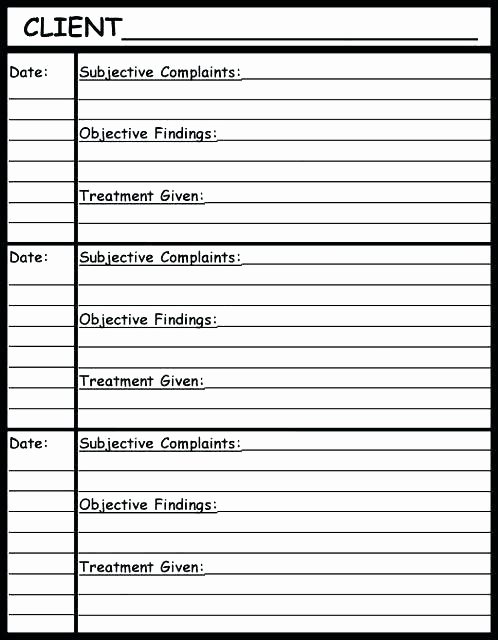 Blank soap Note Template Best Of Printable soap Note Template – Buildingcontractor