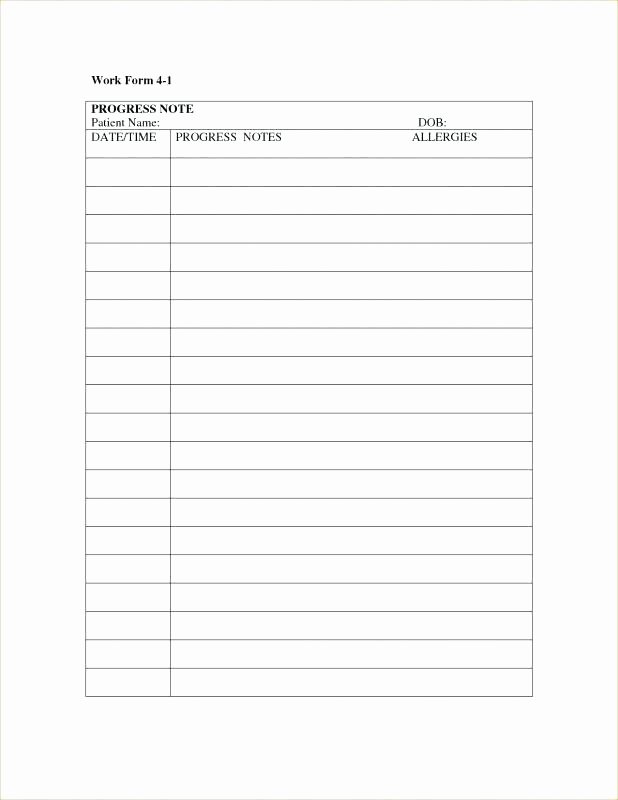 Blank soap Note Template Lovely soap Note Template Word Blank with Sample Example How to