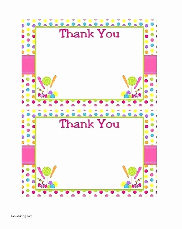 Blank Thank You Card Template Awesome Blank Thank You Card Template