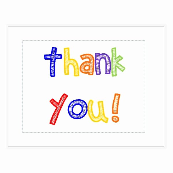 Blank Thank You Card Template Best Of Design and Print Your Own Thank You Cards with these Ms