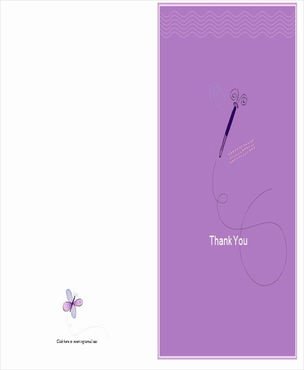 Blank Thank You Card Template Fresh 37 Thank You Letter In Word Templates